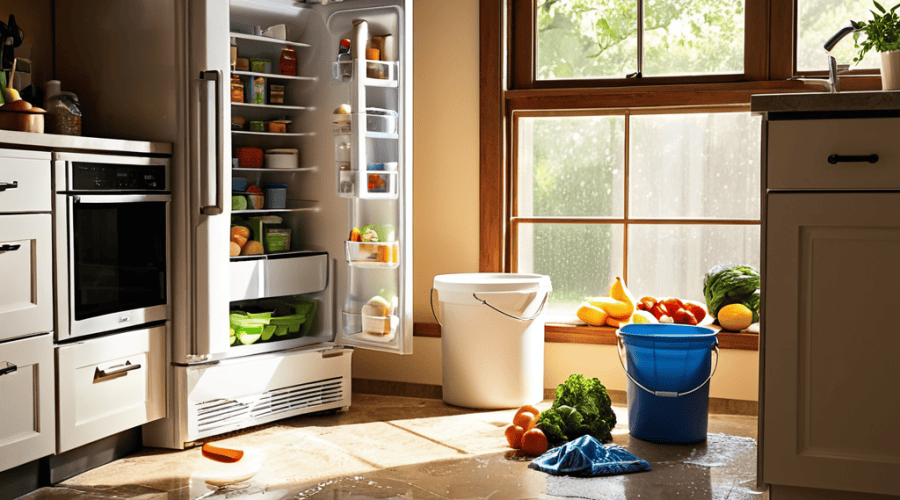 how to deep clean your refrigerator