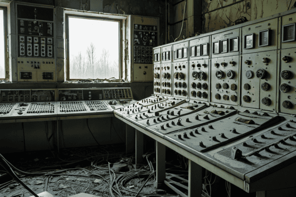 Inside Unit 4: Yes, You Can Now Enter the Chernobyl Control Room