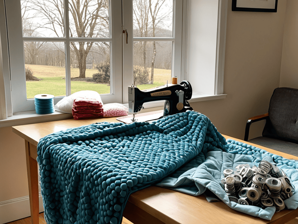 Heavy Lifting: How to Sew Your Own Custom Weighted Blanket 2 Project Overview in 2 hours