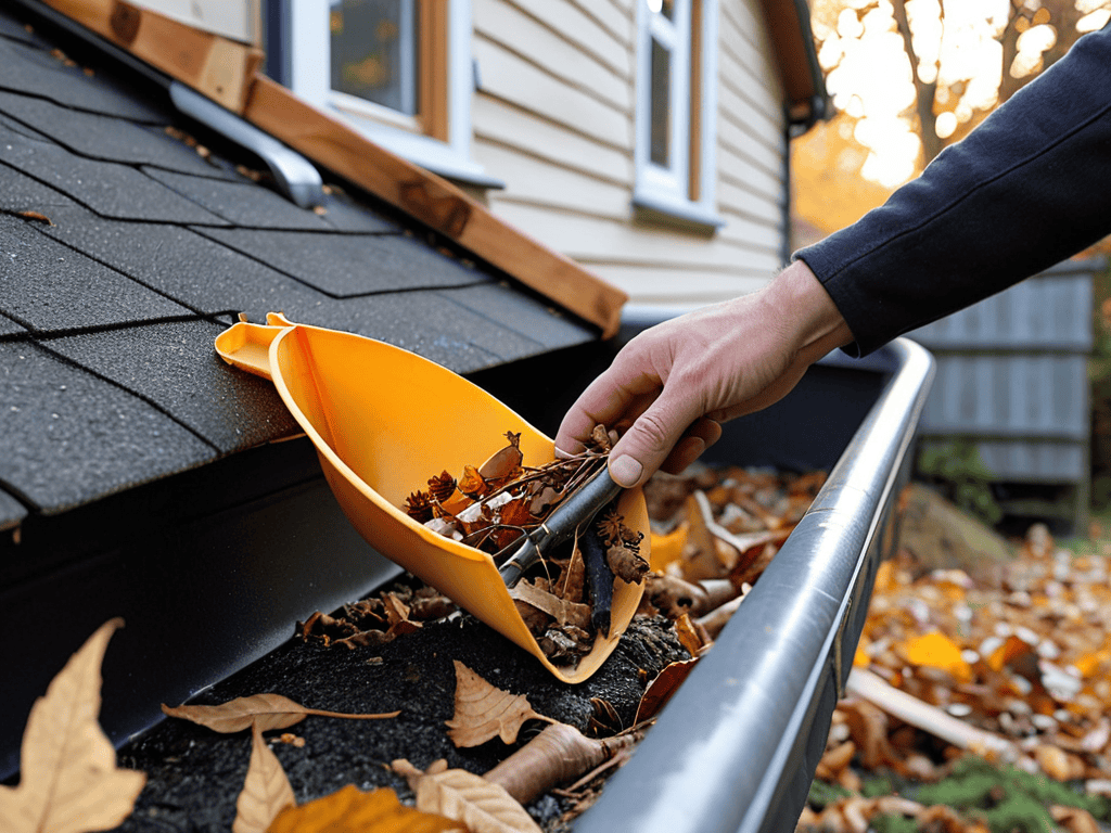 Don't Fall: the Safest Way to Clean Your Gutters Before Winter 3 Cleaning Gutters Safely Done