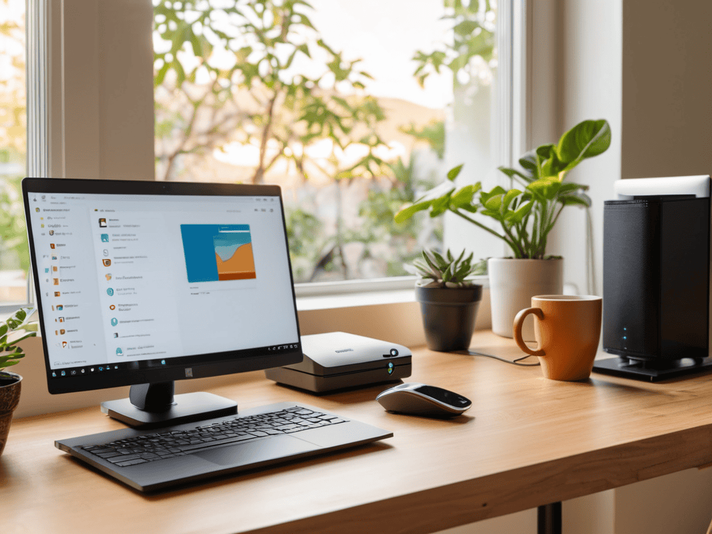 Secure Data Storage Options Icon