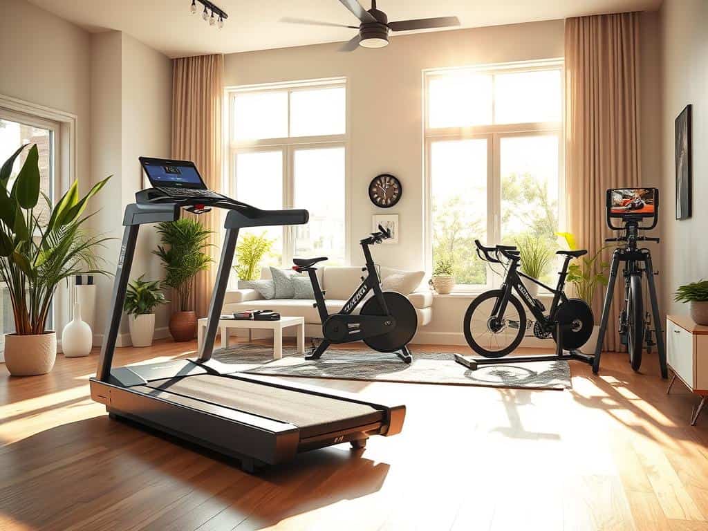 fitness tech in home workouts