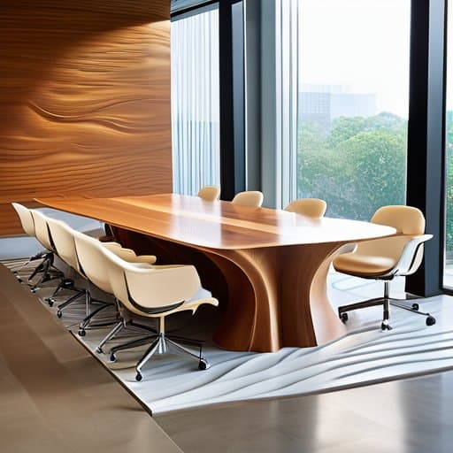 From Oceanic Flow to Office Furniture the Fluid Aesthetic