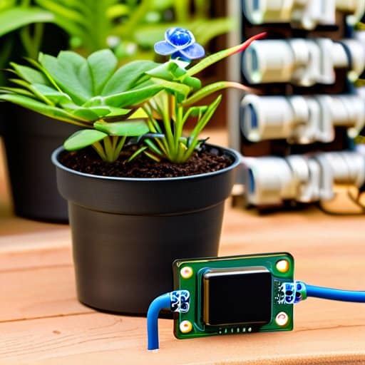 Integrating Wireless Soil Moisture Sensors and Weatherapi Scheduling