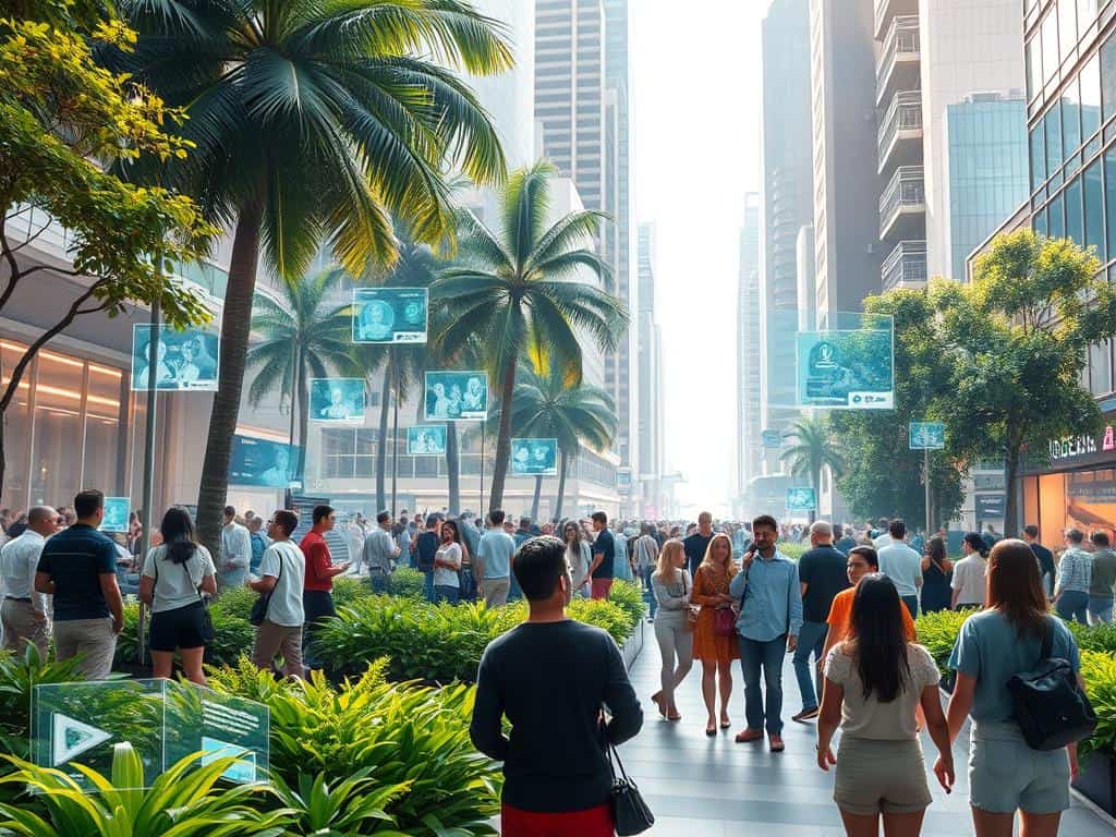 AI in Social Media enhancing user experiences