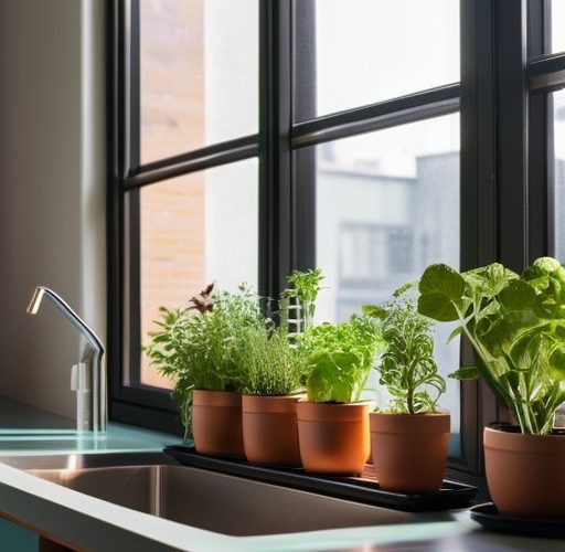 Micro-farming in apartments guide cover illustration