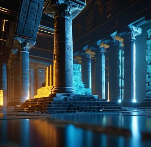 Virtual Ruins Exploration through digital archaeology.