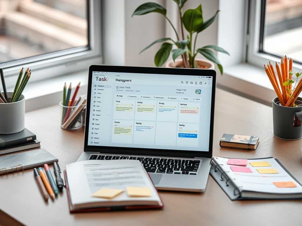 task management in productivity apps