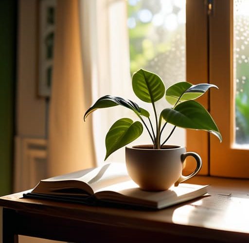 Benefits of mindful morning routines photograph.